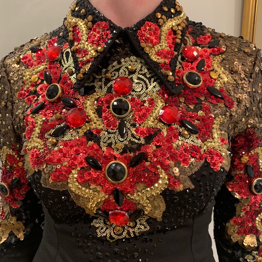Western horsemanship show jacket